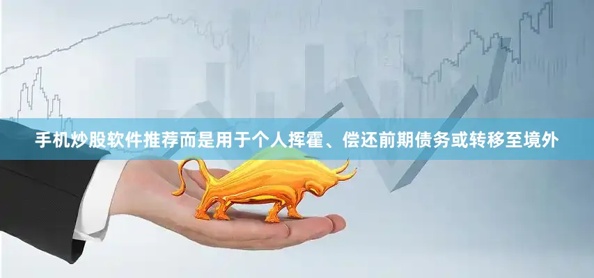 手机炒股软件推荐而是用于个人挥霍、偿还前期债务或转移至境外