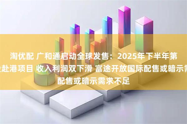 淘优配 广和通启动全球发售：2025年下半年第四单A股赴港项目 收入利润双下滑 富途开放国际配售或暗示需求不足